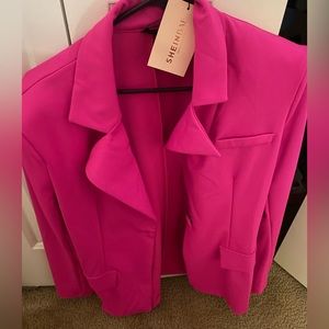 Pink blazer - brand new
